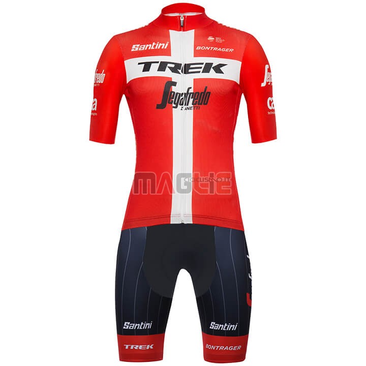 Maglia Trek Segafredo Campione Danimarca Manica Corta 2018 - Clicca l'immagine per chiudere